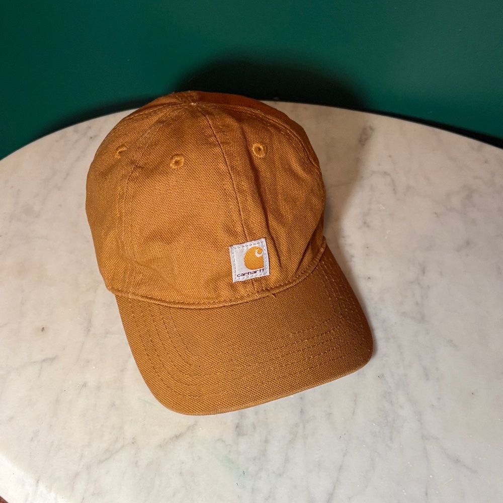 Carhartt Tan Baseball Cap-toddler